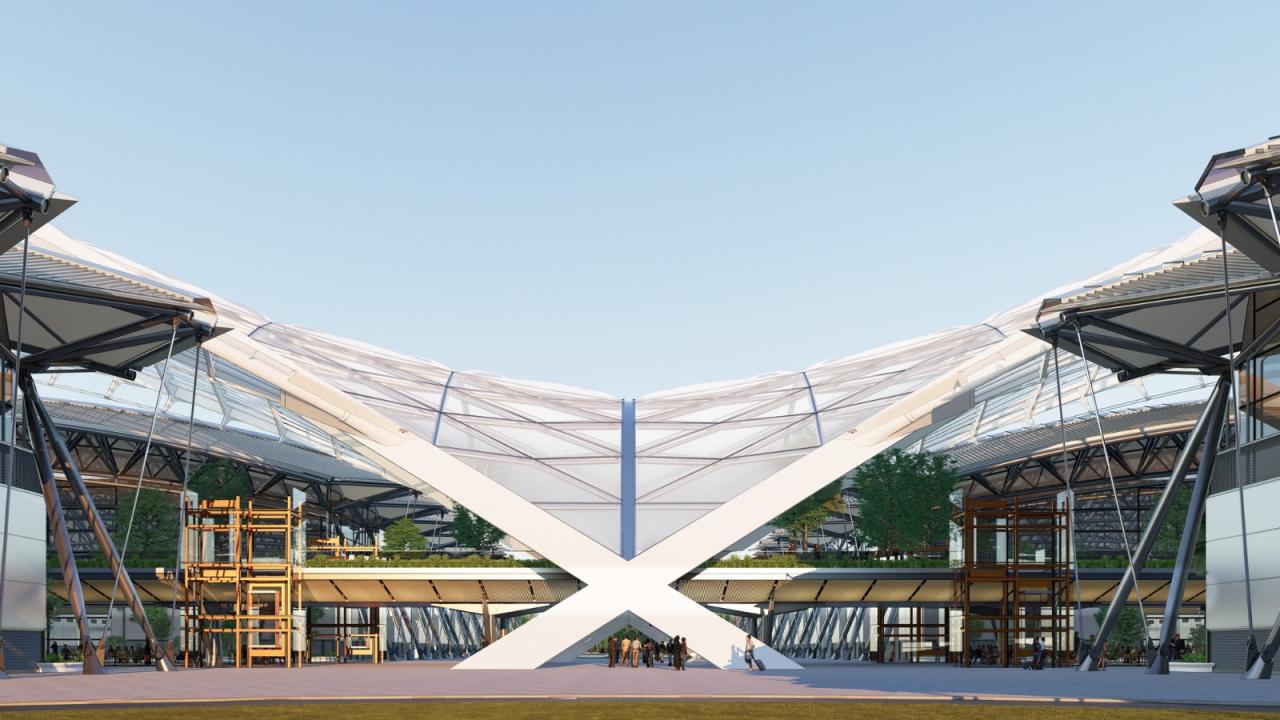 BIM建筑|RSHP 赢得郑州中原国际会展中心二期、国际会议中心及配套酒店项目竞赛