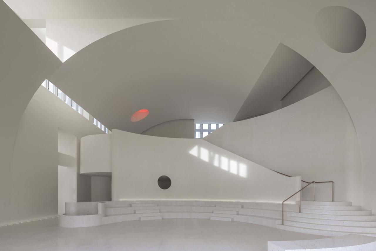 BIM建筑|玉山岚峰：正大太阳河咖啡小镇艺术中心 / Wutopia Lab