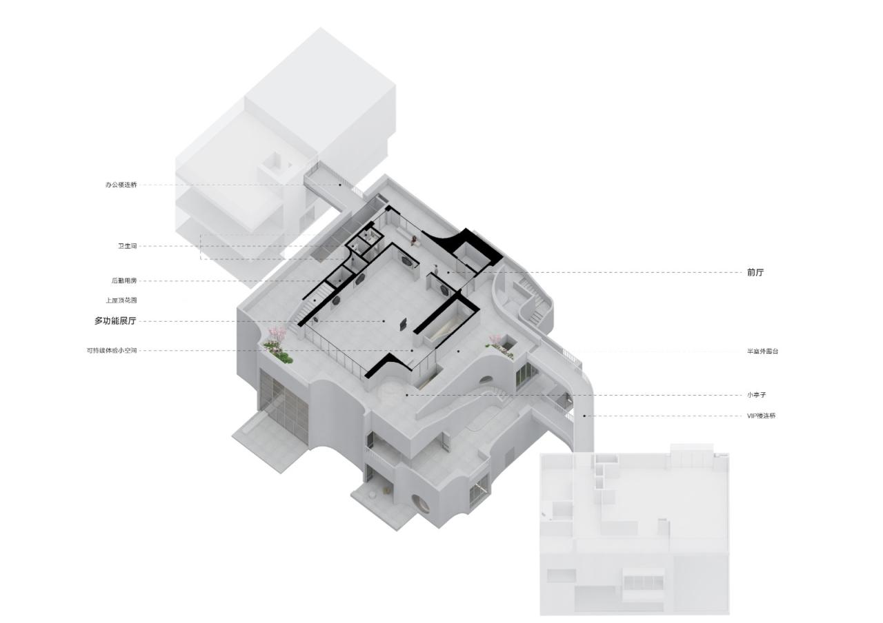 BIM建筑|玉山岚峰：正大太阳河咖啡小镇艺术中心 / Wutopia Lab