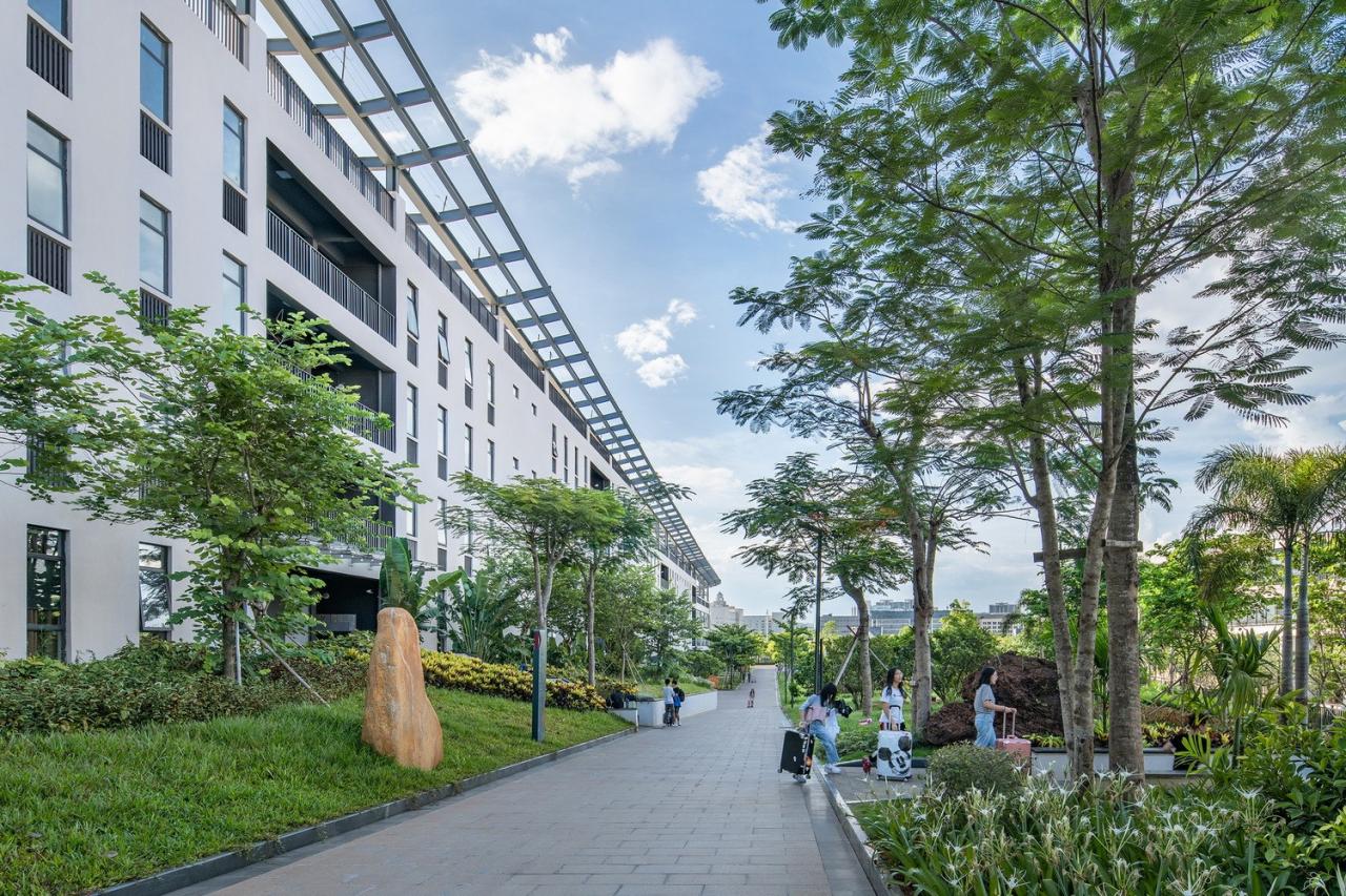 BIM建筑|北京大学附属中学海口学校 / Crossboundaries