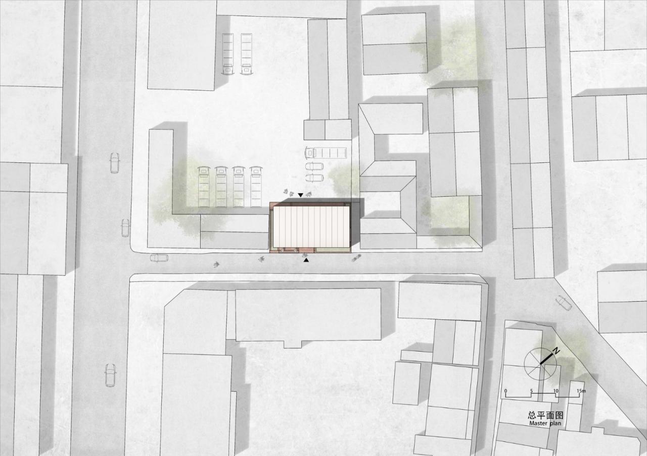 BIM建筑|留坝老街红砖公厕 / 尌林建筑设计事务所