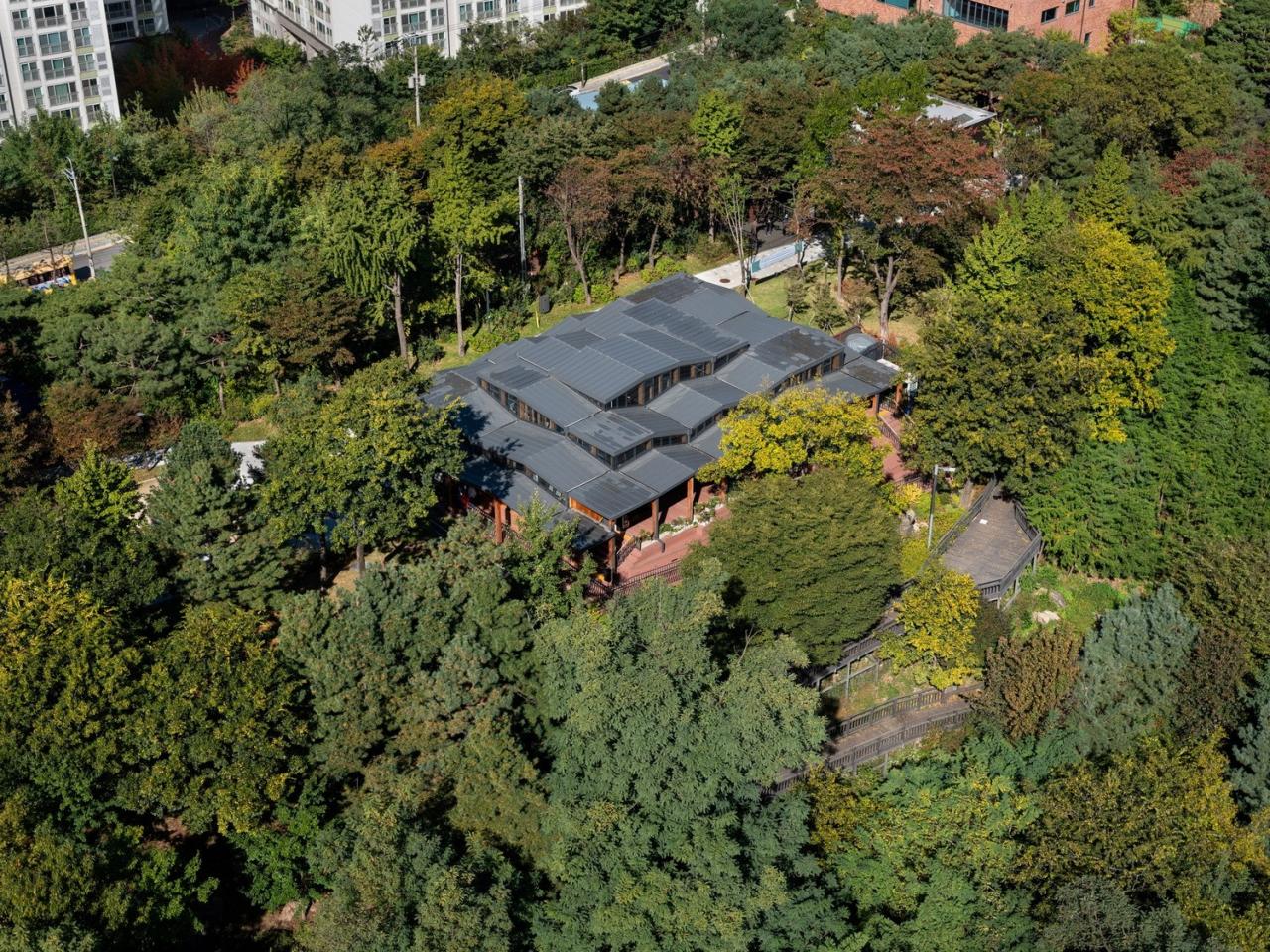 BIM建筑|Odong 公共图书馆 / Unsangdong Architects