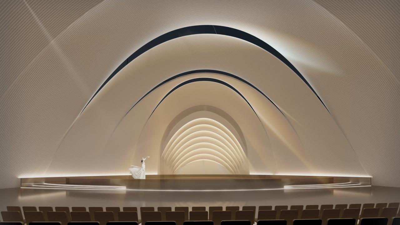 BIM建筑|徽文化艺术交流中心方案设计 / UJ 李思远新作