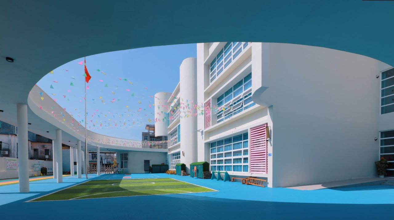 BIM建筑|阳西县沙扒镇书村幼儿园 / 华南理工大学建筑设计研究院