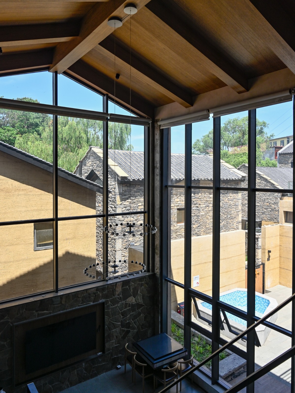 BIM建筑|以景为据：济南东泉村民宿集群设计 / GW空间设计