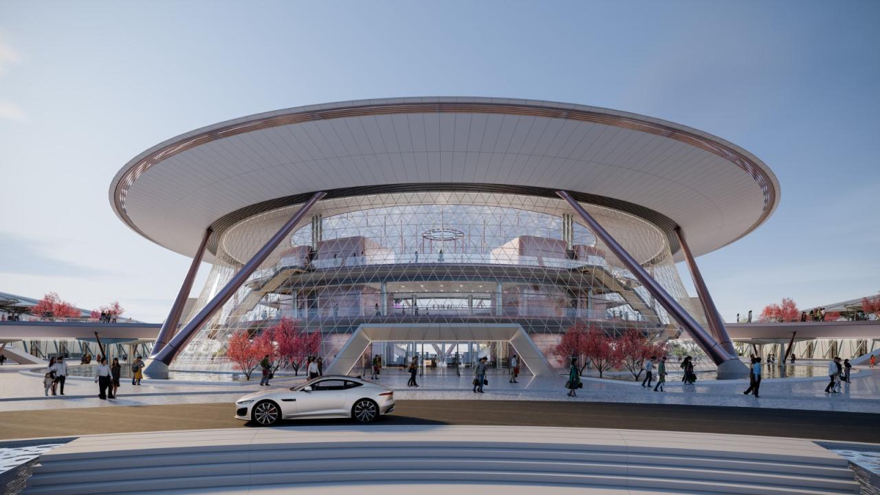 BIM建筑|RSHP 赢得郑州中原国际会展中心二期、国际会议中心及配套酒店项目竞赛