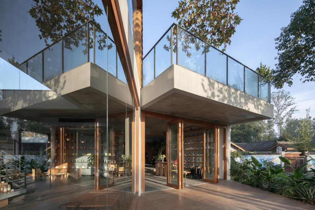 BIM建筑|成都温江榜样青年社区 / MAT 超级建筑事务所