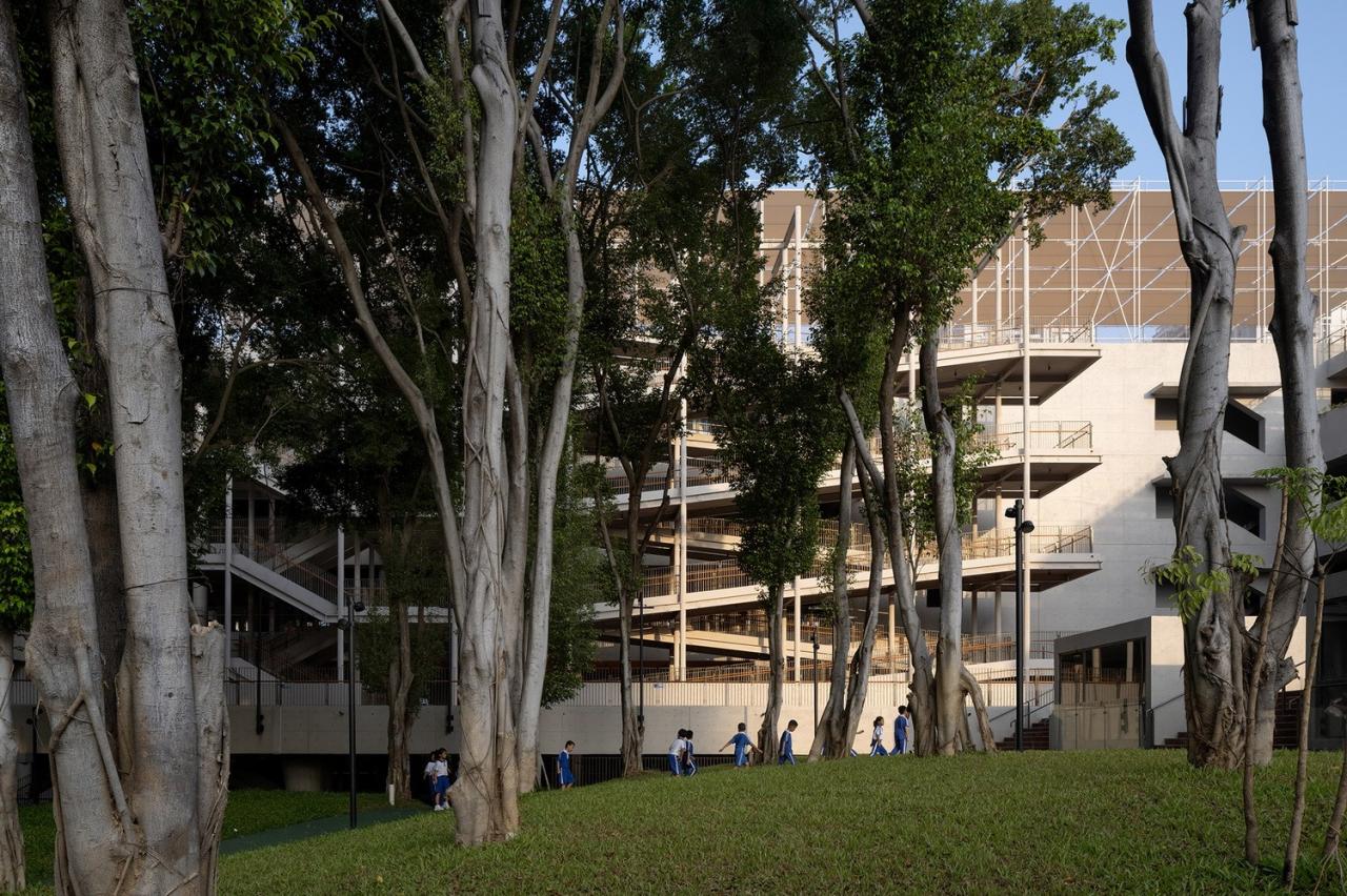 BIM建筑|深圳荔园外国语小学 / 直向建筑