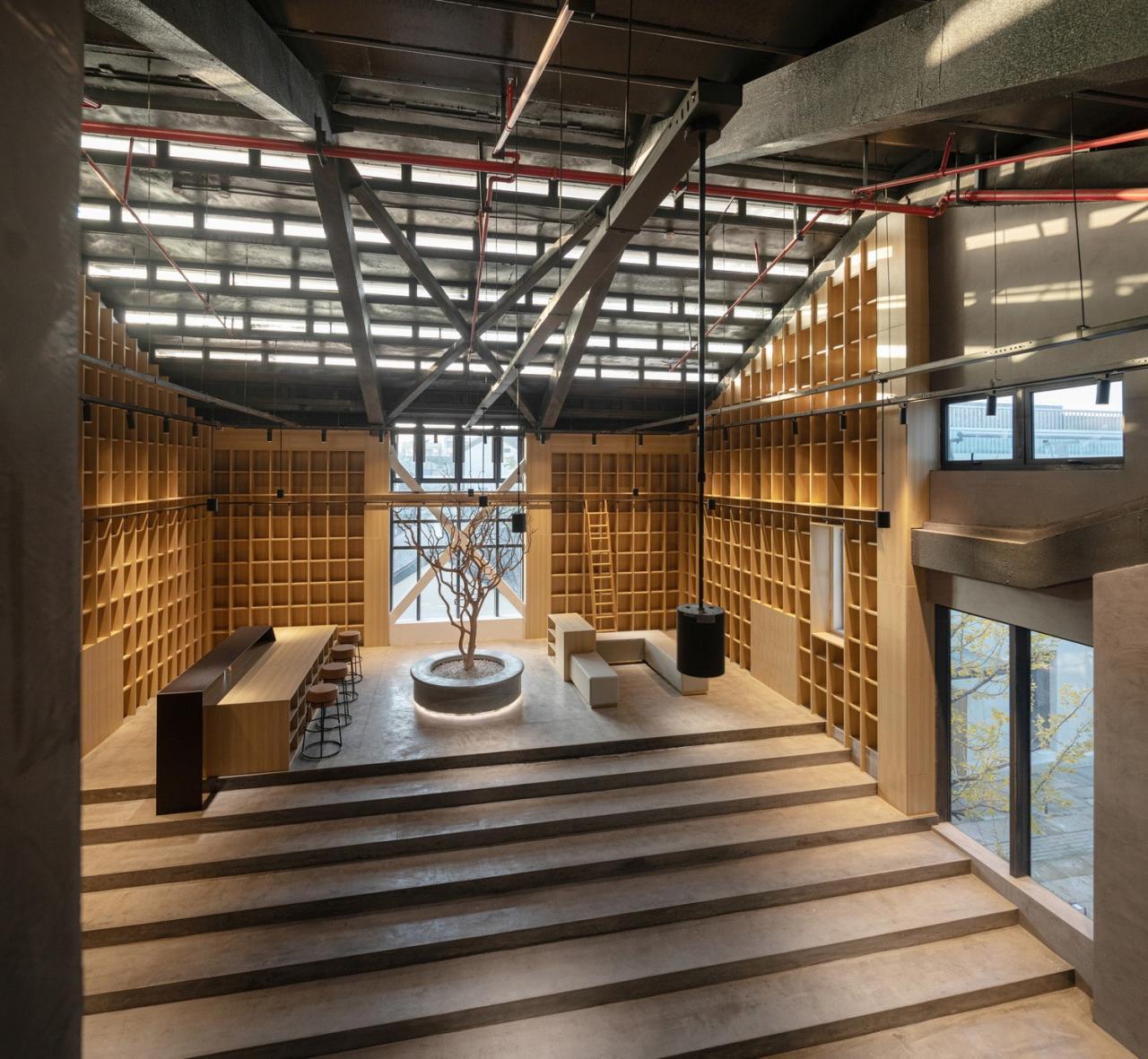 BIM建筑|大周画室及其周边区域改造 / SpActrum 谱观