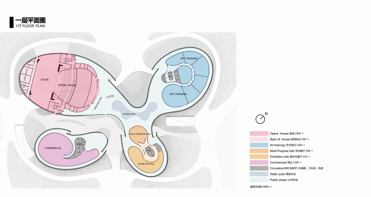 BIM建筑|徽文化艺术交流中心方案设计 / UJ 李思远新作