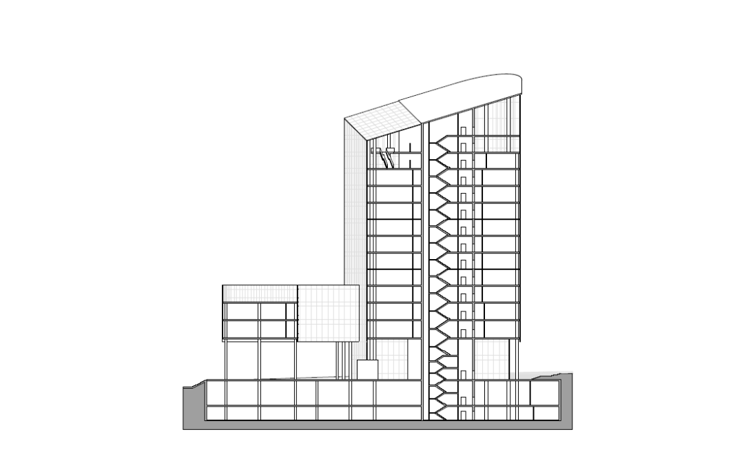 BIM建筑|济南中央商务区金石中心 / 盖博建筑设计事务所