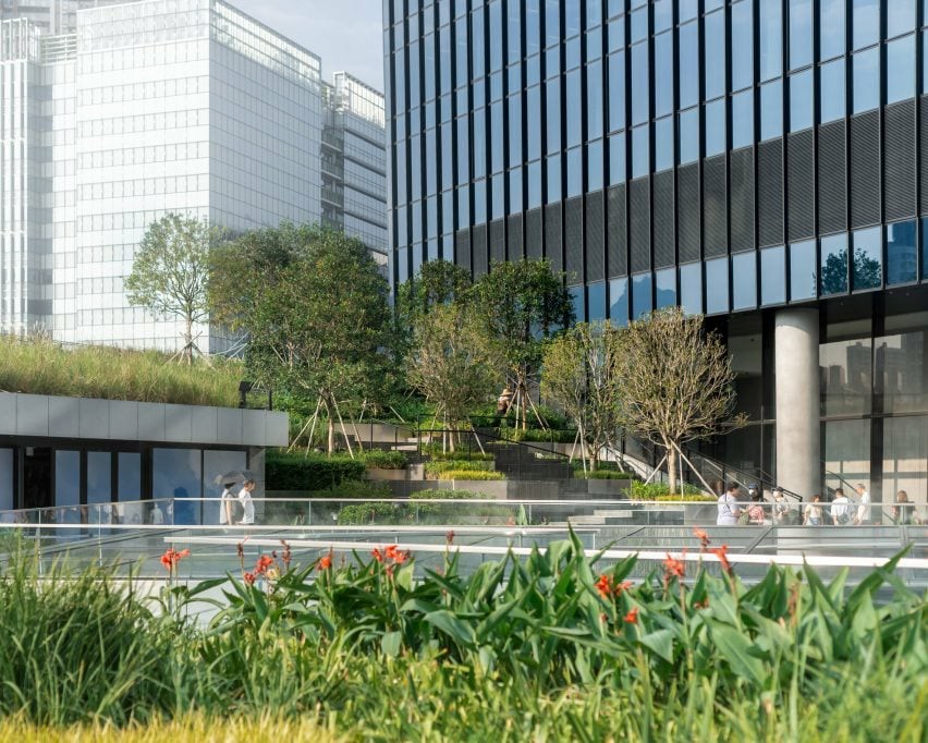 BIM建筑|斯诺赫塔设计香港原启德机场的斜边摩天大楼