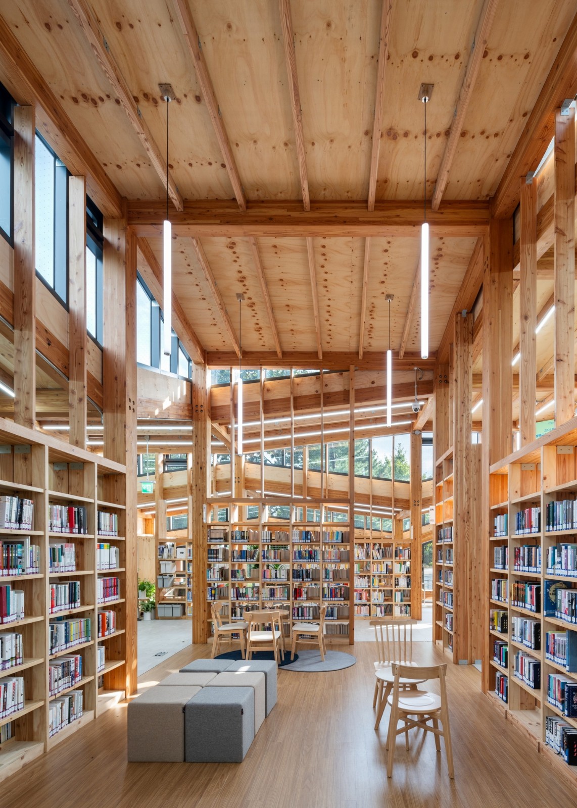 BIM建筑|Odong 公共图书馆 / Unsangdong Architects