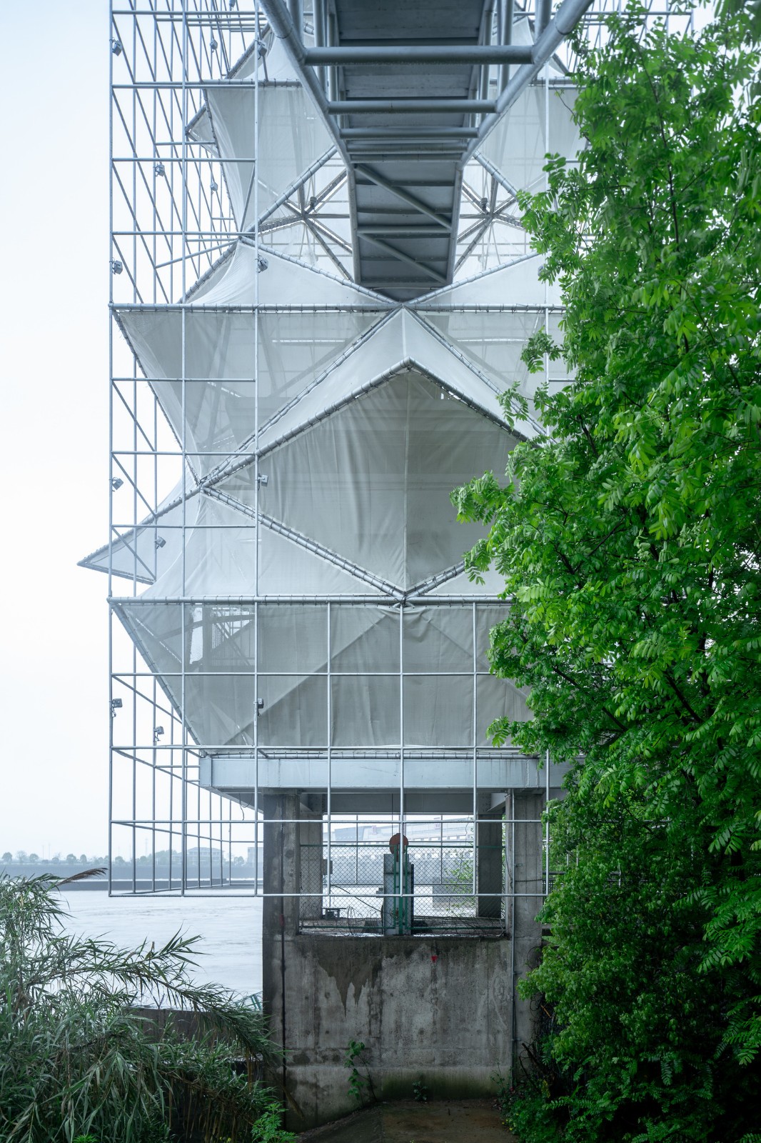 BIM建筑|人造树 / 有限设计工作室