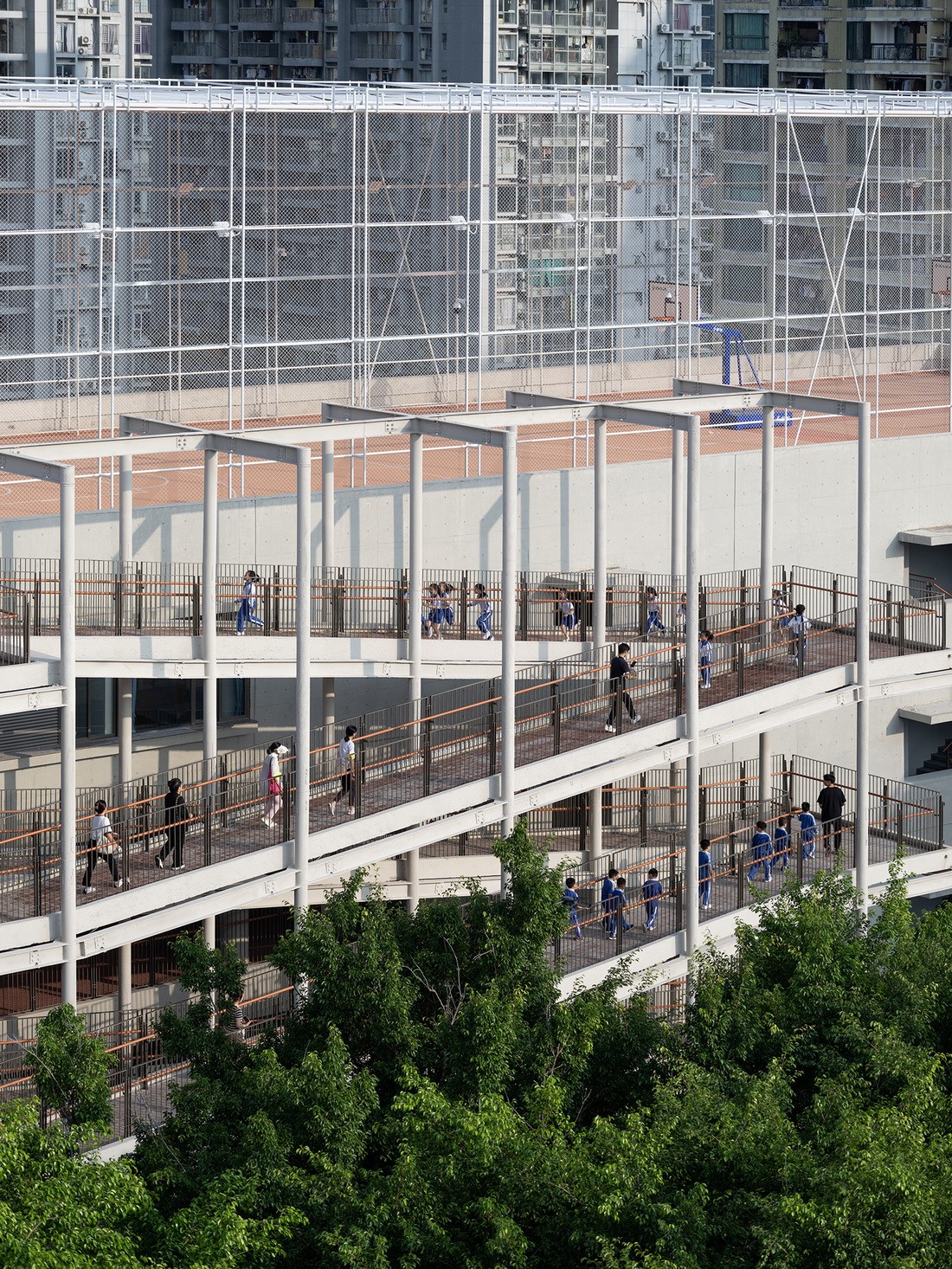 BIM建筑|深圳荔园外国语小学 / 直向建筑