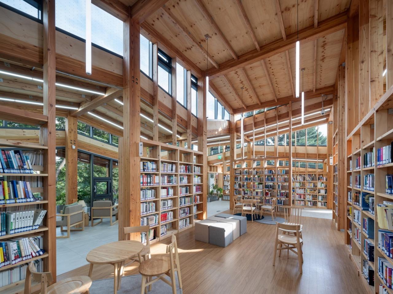 BIM建筑|Odong 公共图书馆 / Unsangdong Architects