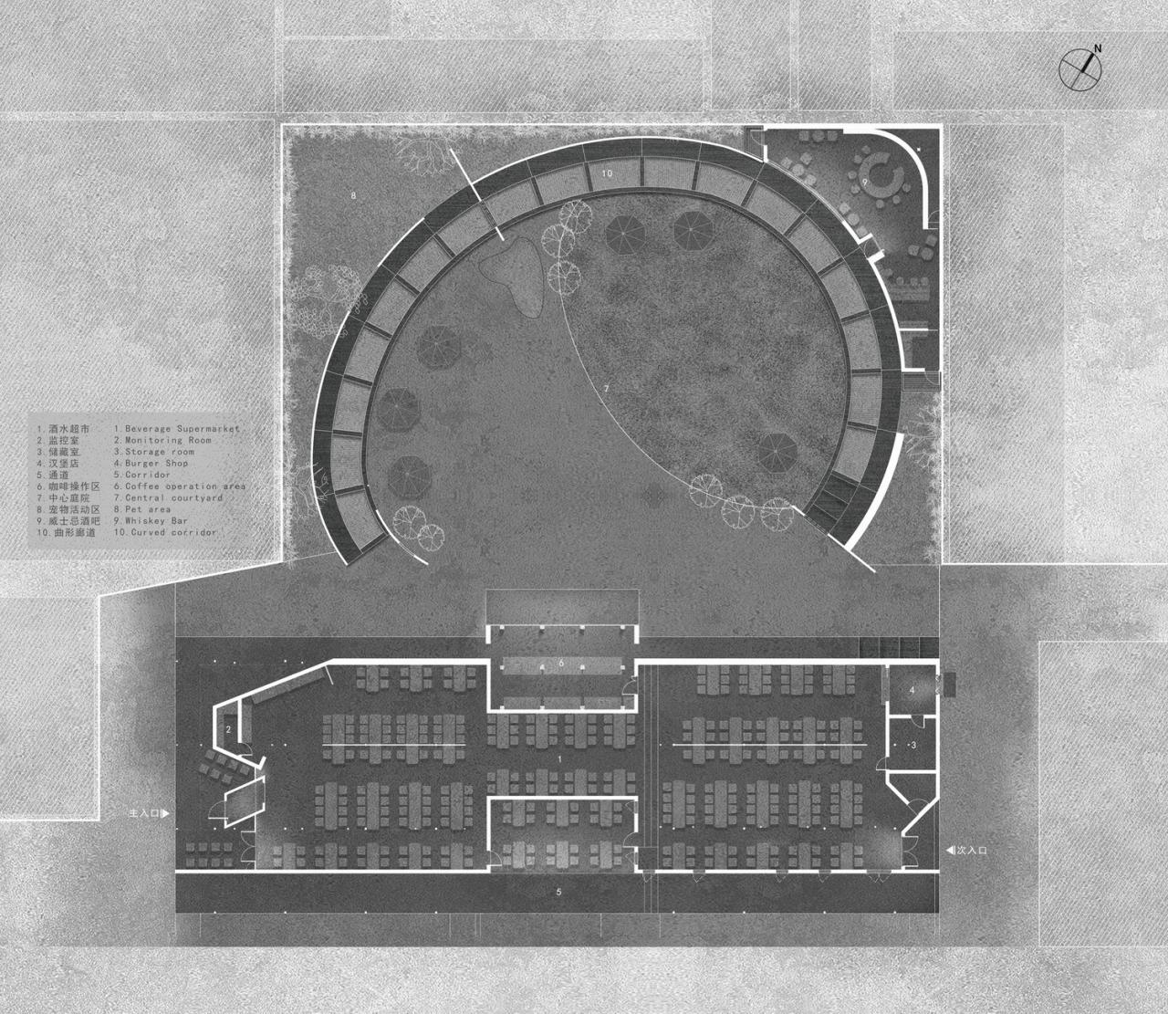 BIM建筑|EASE PARK / 边缘计划建筑工作室