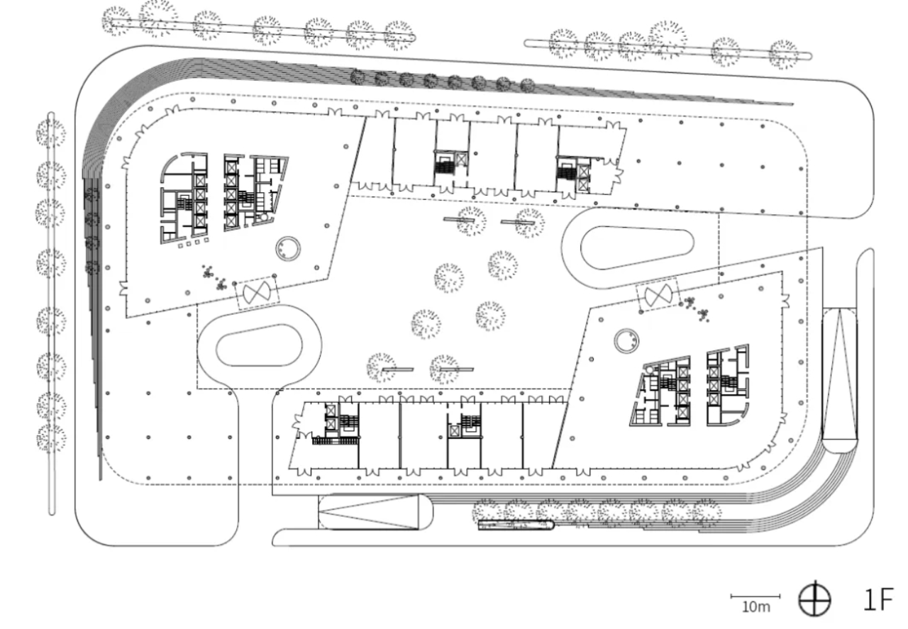 BIM建筑|济南中央商务区金石中心 / 盖博建筑设计事务所