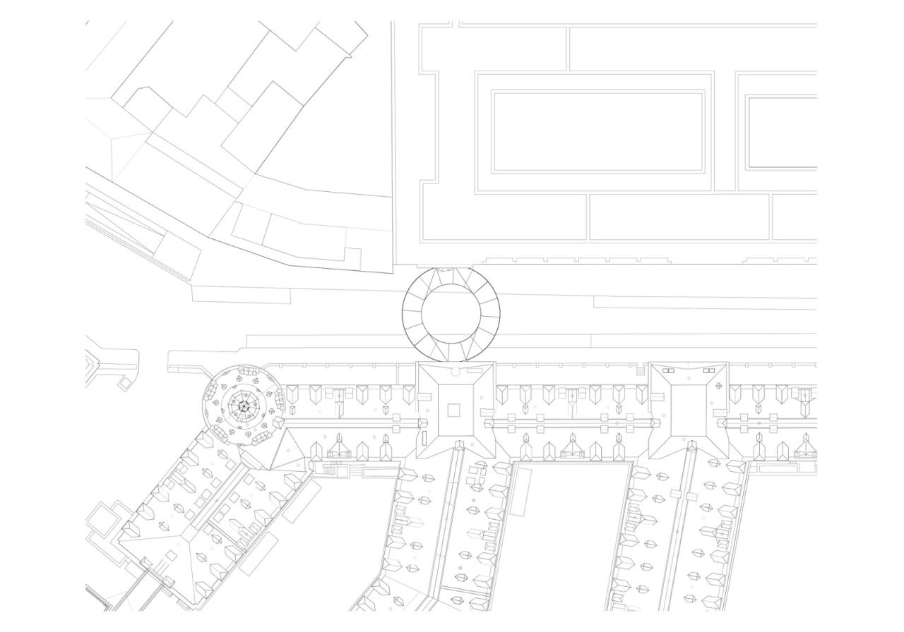 BIM建筑|Tondo 人行天桥 / OFFICE Kersten Geers David Van Severen