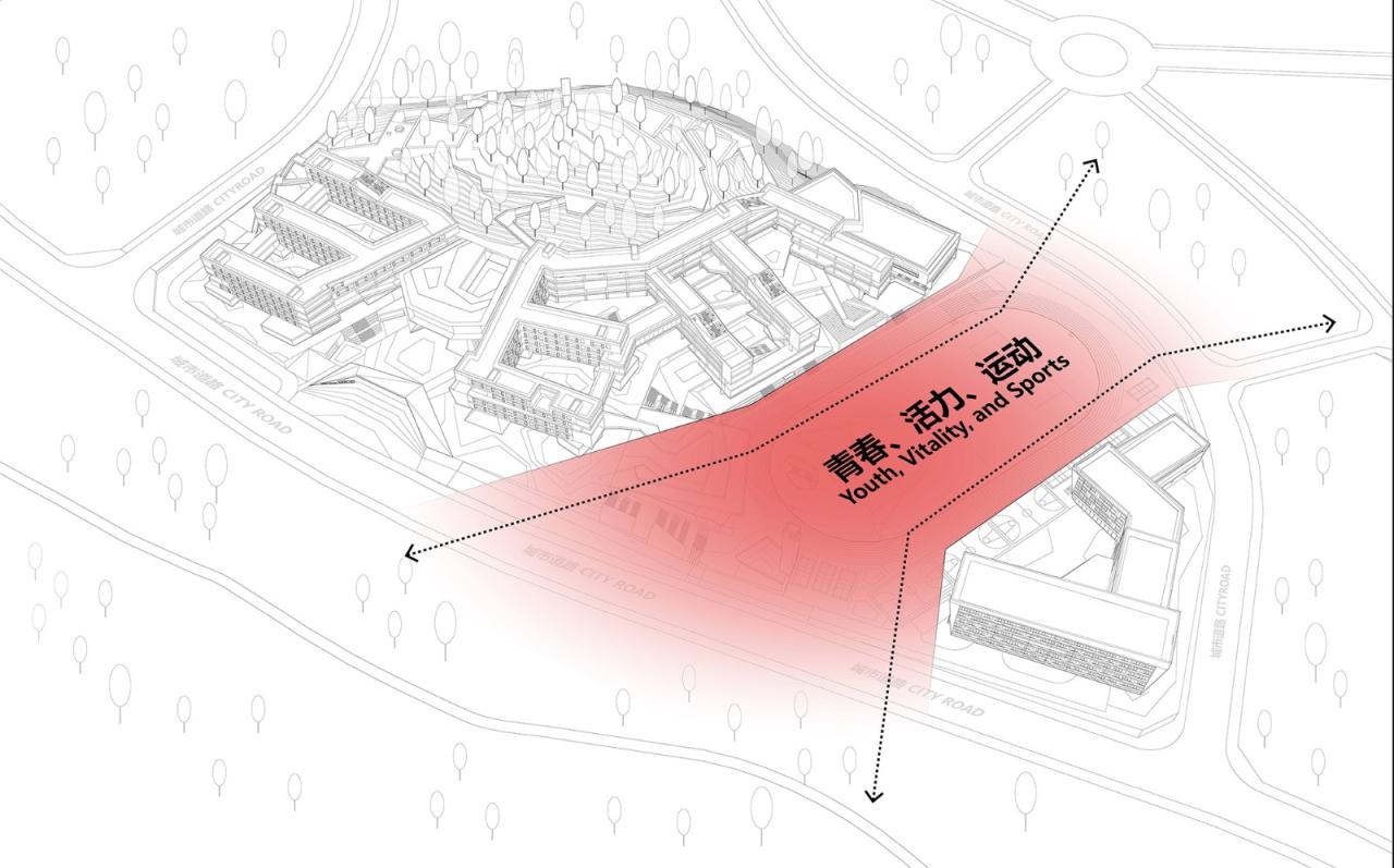 BIM建筑|三峡巴蜀中学：建筑与大地的和谐协奏 / 西筑设计作品