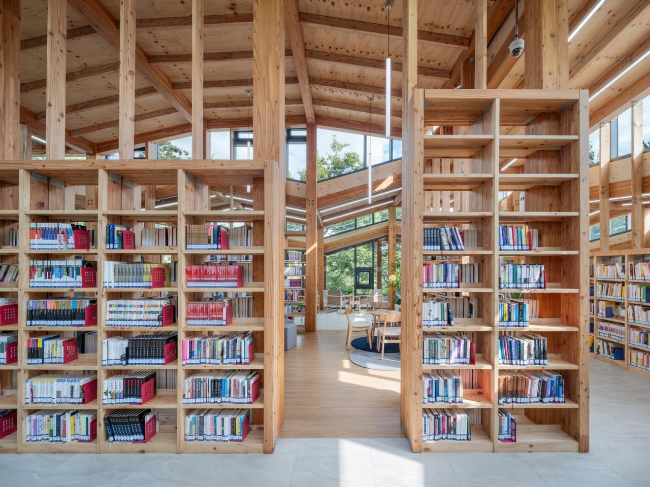 BIM建筑|Odong 公共图书馆 / Unsangdong Architects