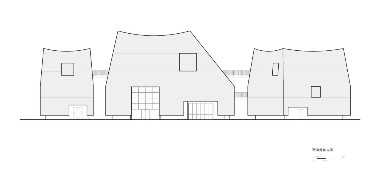 BIM建筑|玉山岚峰：正大太阳河咖啡小镇艺术中心 / Wutopia Lab