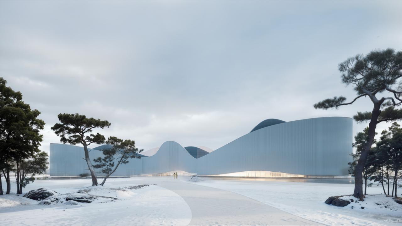 BIM建筑|徽文化艺术交流中心方案设计 / UJ 李思远新作