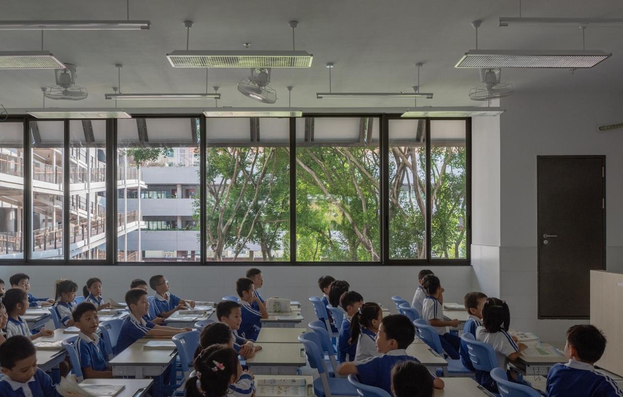 BIM建筑|深圳荔园外国语小学 / 直向建筑