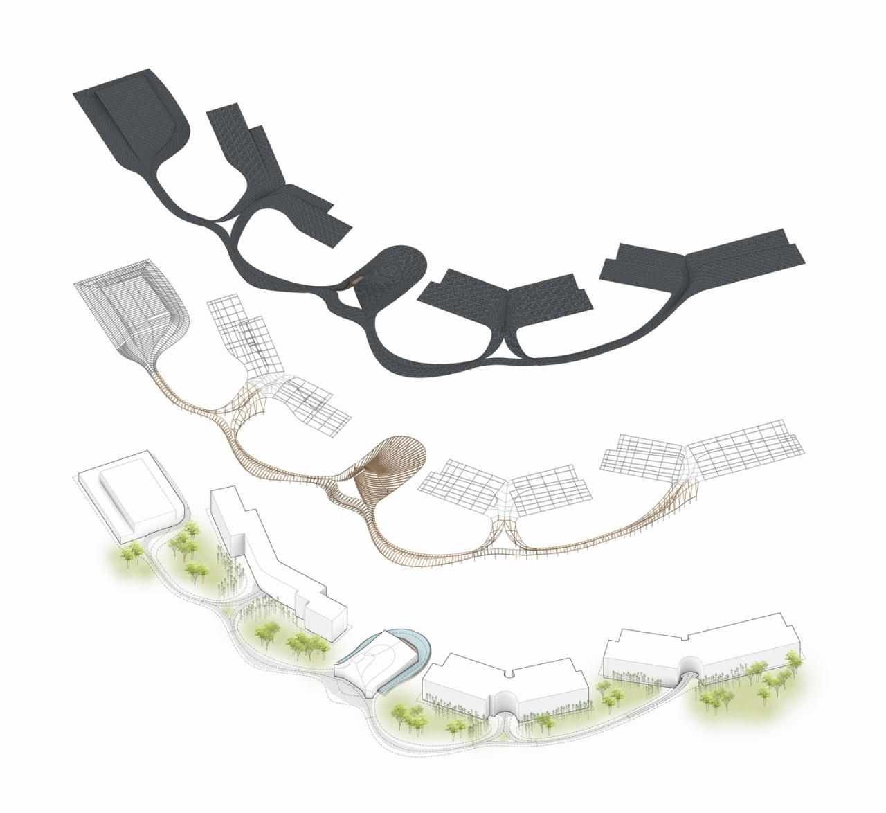 BIM建筑|“龙脊”- 地中海黑龙滩度假酒店 / AIM ARCHITECTURE