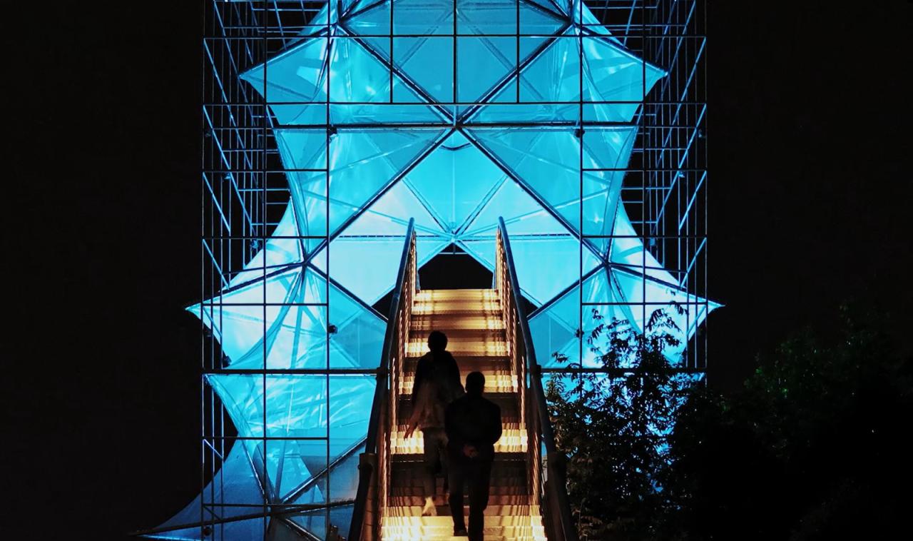 BIM建筑|人造树 / 有限设计工作室