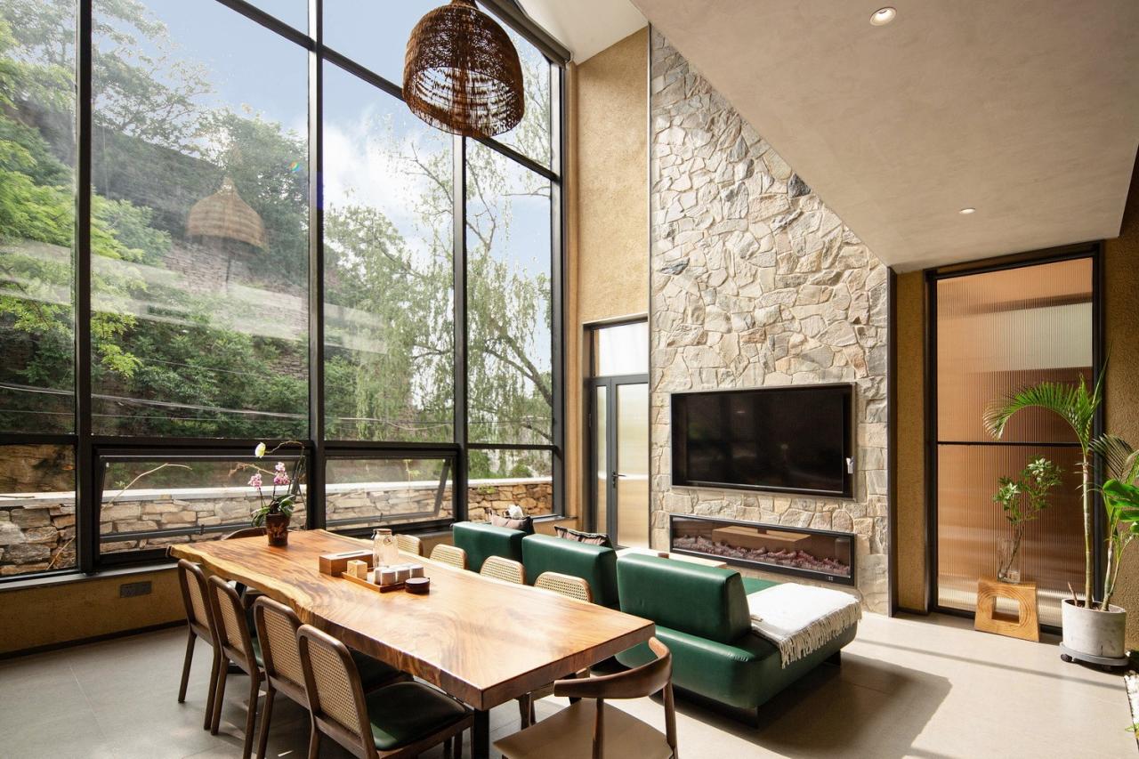 BIM建筑|以景为据：济南东泉村民宿集群设计 / GW空间设计