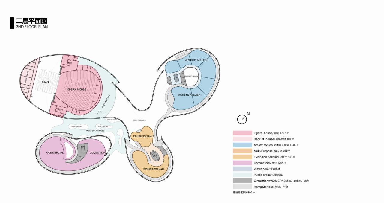 BIM建筑|徽文化艺术交流中心方案设计 / UJ 李思远新作