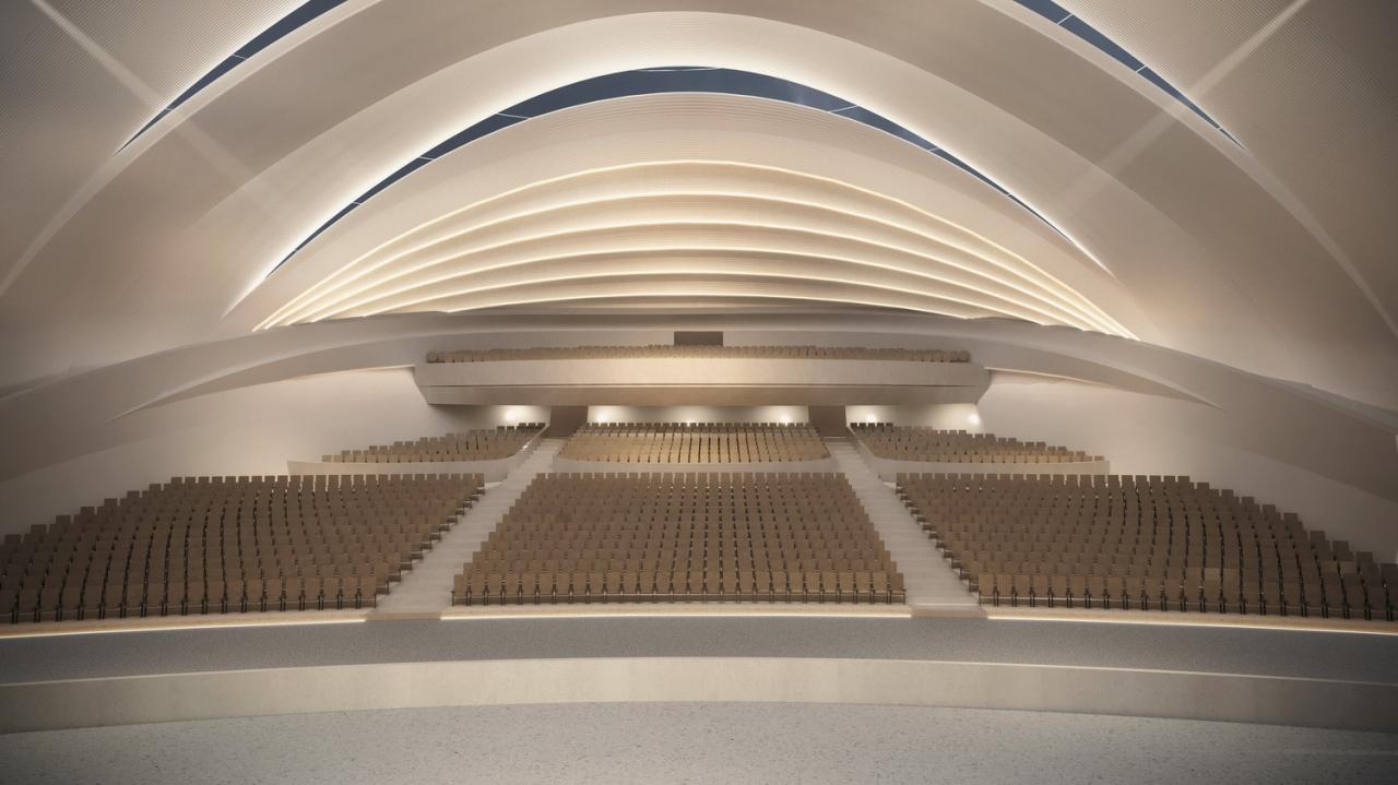 BIM建筑|徽文化艺术交流中心方案设计 / UJ 李思远新作