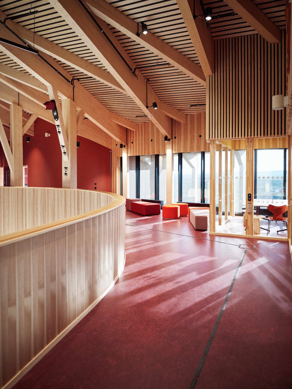 BIM建筑|Čoarvemátta 文化与教育中心 / Snøhetta + 70°N arkitektur + Joar Nango