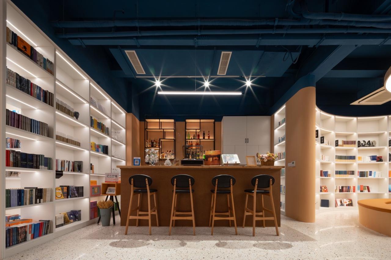 BIM建筑|2040书店 / 上海观介设计