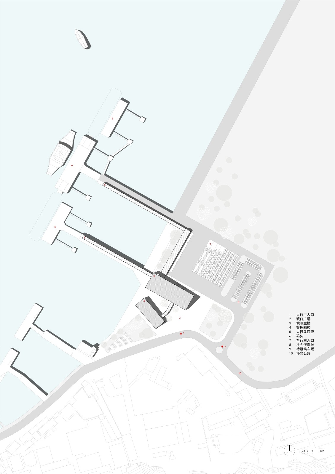 BIM建筑|虾峙客运站 / 致正建筑工作室