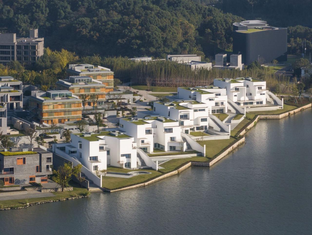 BIM建筑|东钱湖大师工作室 / Álvaro Siza Vieira + Carlos Castanheira