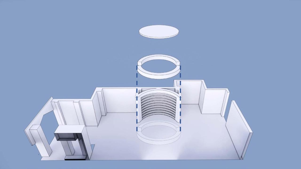 BIM建筑|2040书店 / 上海观介设计