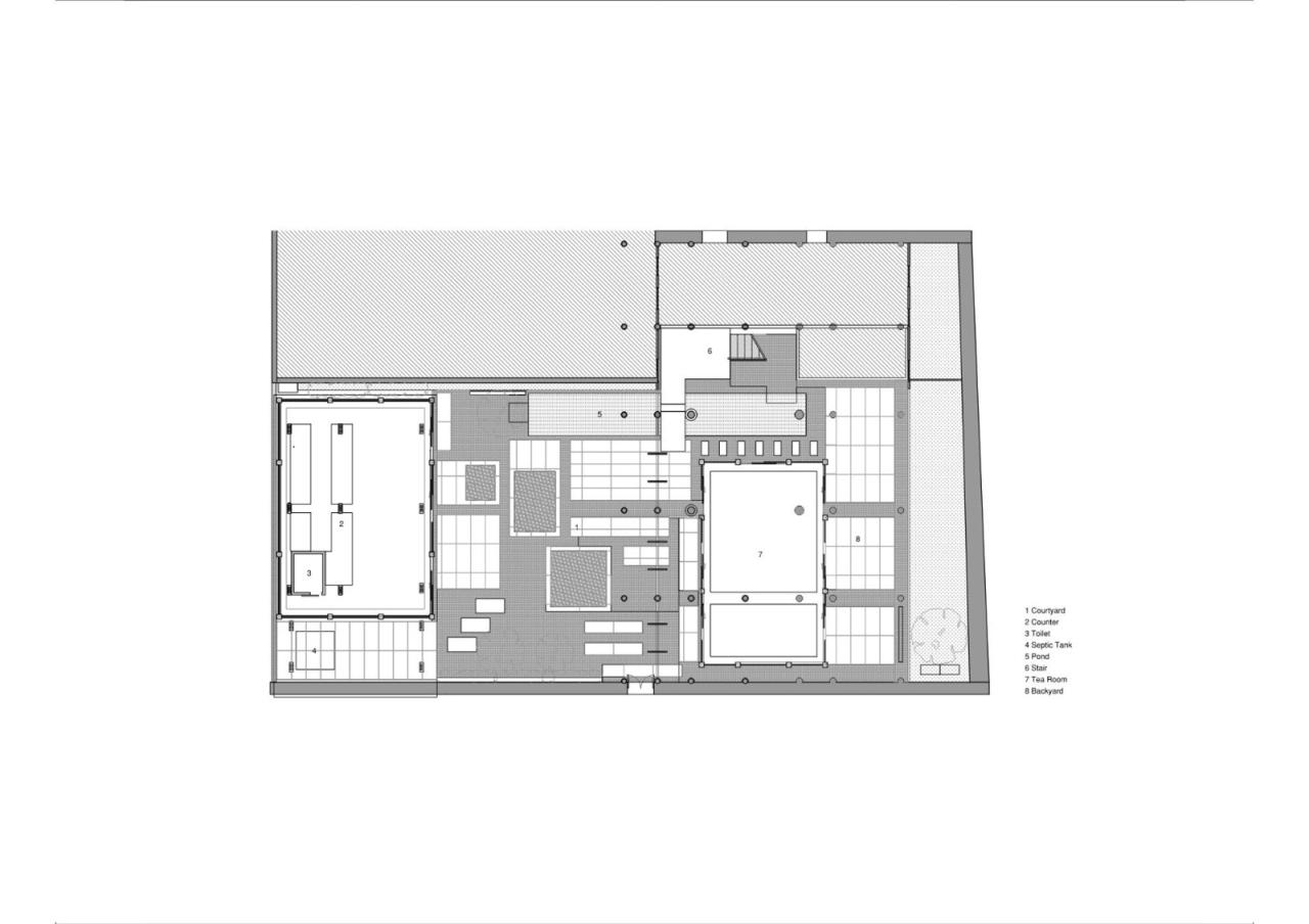 BIM建筑|山庾茶肆，修旧增新 / 奥室建筑