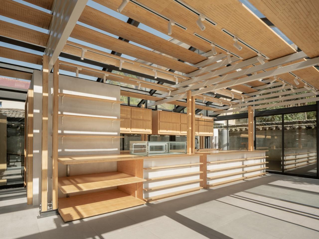 BIM建筑|山庾茶肆，修旧增新 / 奥室建筑