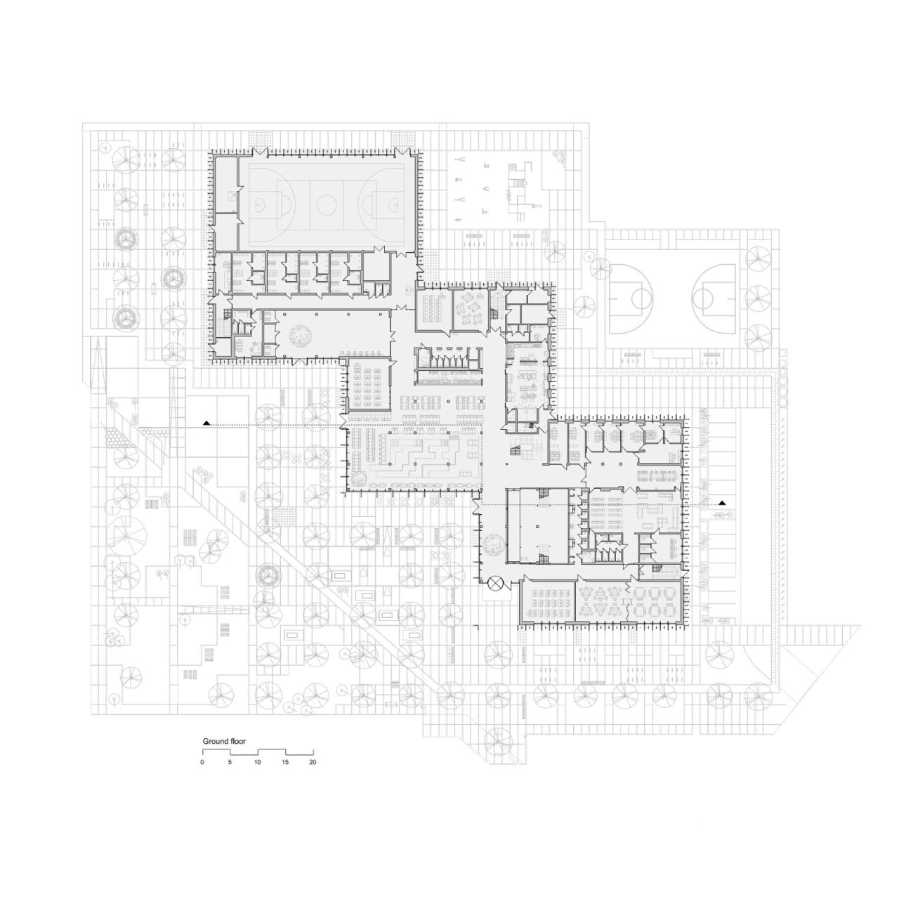 BIM建筑|佩尔古利纳国立中学 / Arhitekt Must
