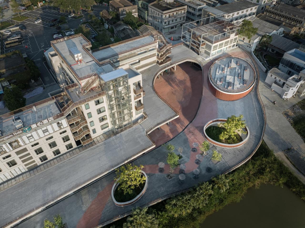 BIM建筑|改造、加建与扩建，江门市乡村振兴培训中心 / 华南理工大学建筑设计研究院