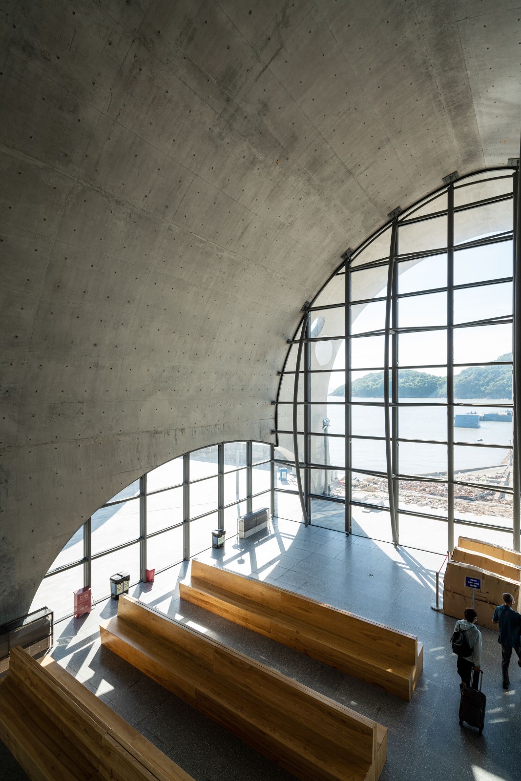 BIM建筑|虾峙客运站 / 致正建筑工作室