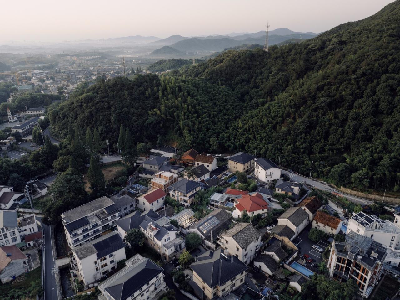 BIM建筑|山庾茶肆，修旧增新 / 奥室建筑