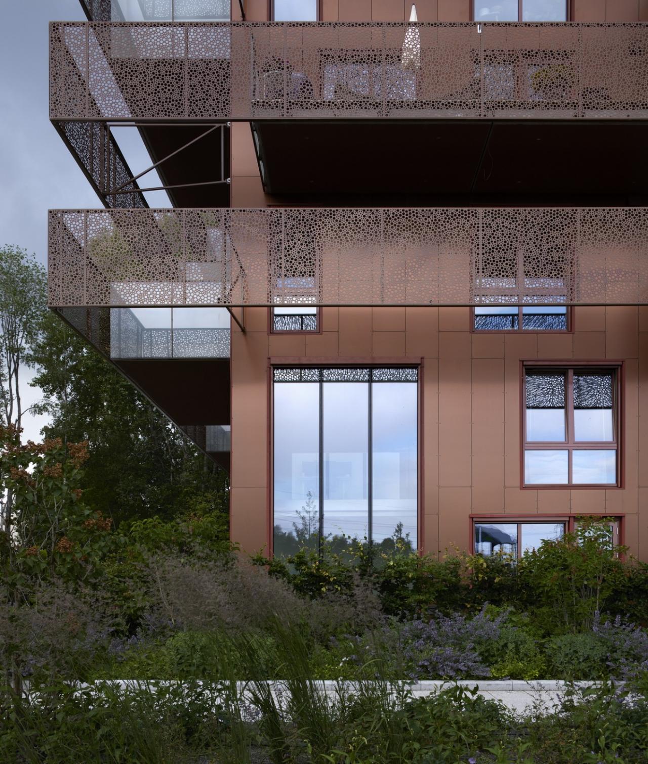 BIM建筑|挪威灯笼公寓 / Reiulf Ramstad Arkitekter