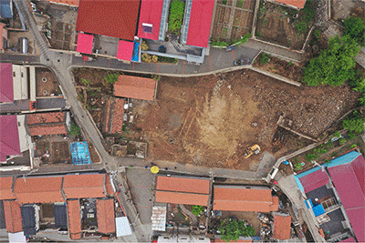 BIM建筑|伴山而居：后院•溜石港民宿 / GW空间设计