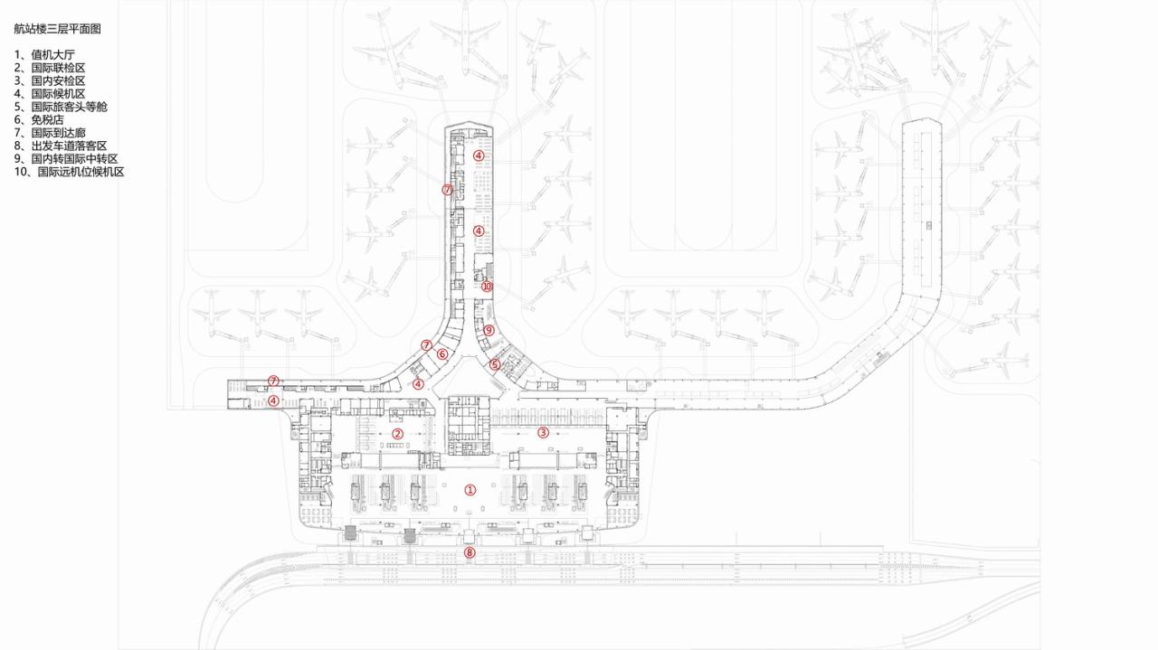 BIM建筑|烟台蓬莱国际机场二期 / 中国建筑西南设计研究院有限公司