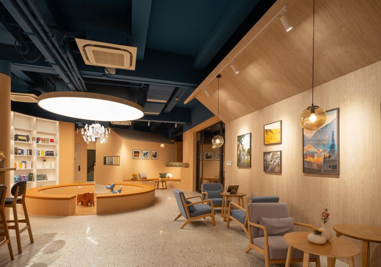 BIM建筑|2040书店 / 上海观介设计