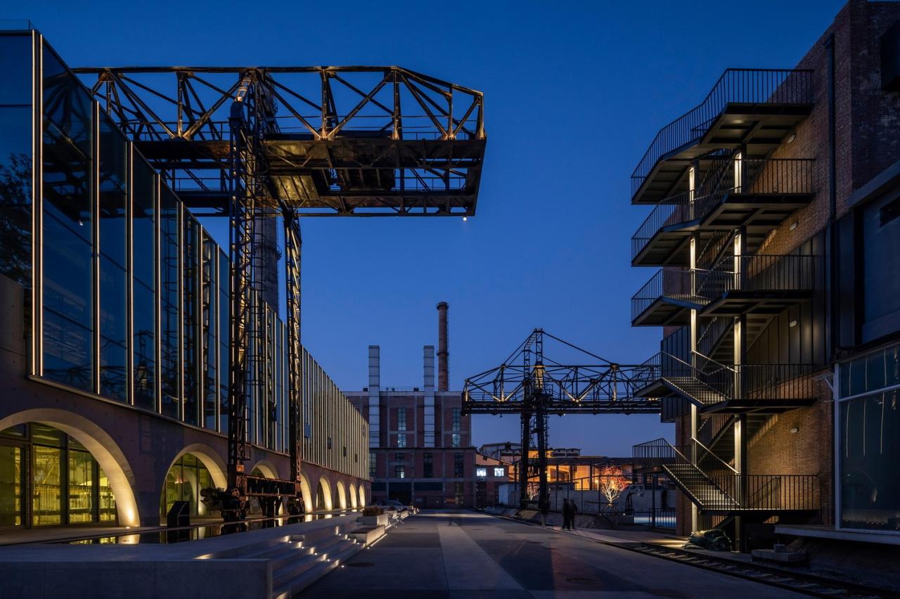 BIM建筑|北京751图书馆 / 度联体