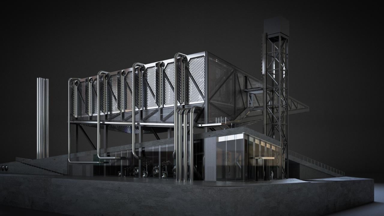 BIM建筑|陶溪川“云引擎” / 行之建筑